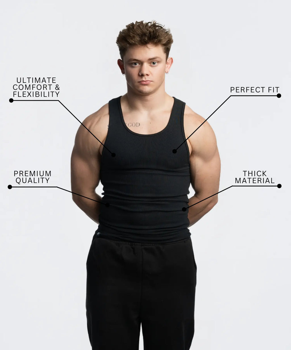 EKKO Beaters Tank Top - True to Size | 370+ GSM | Cotton and Spandex