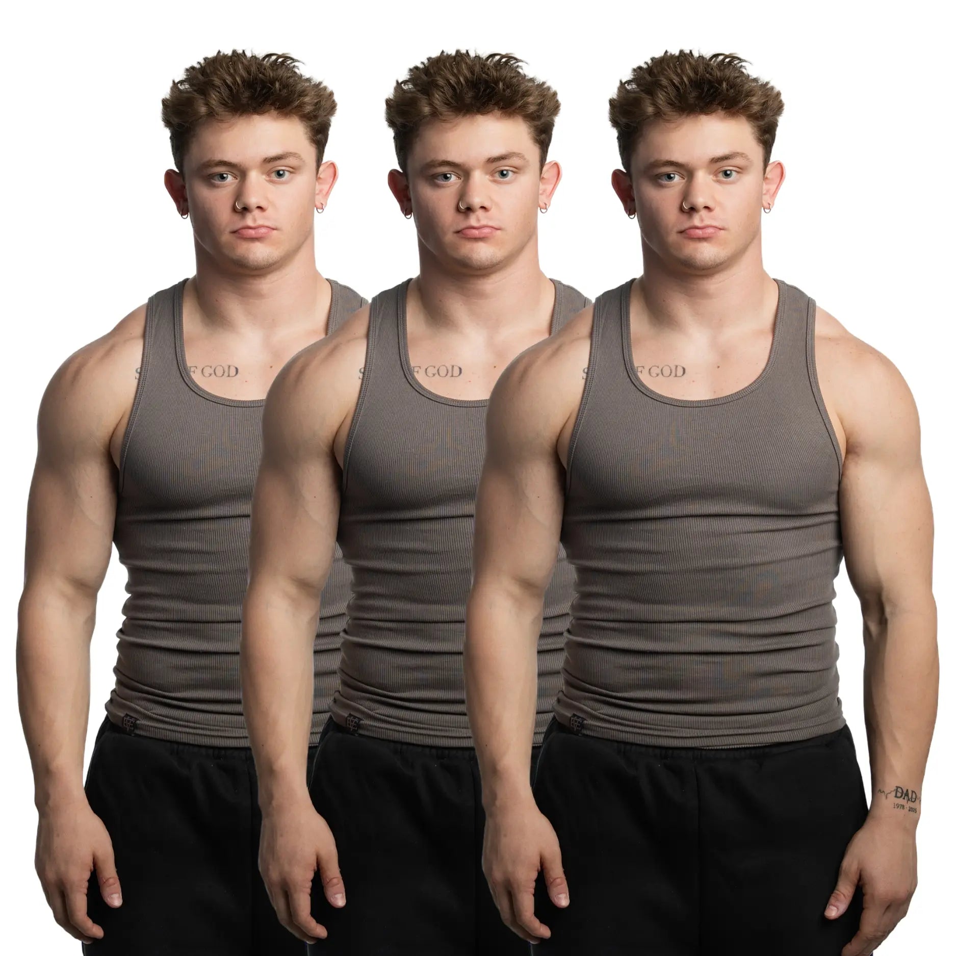EKKO Beaters Tank Top - True to Size | 370+ GSM | Cotton and Spandex