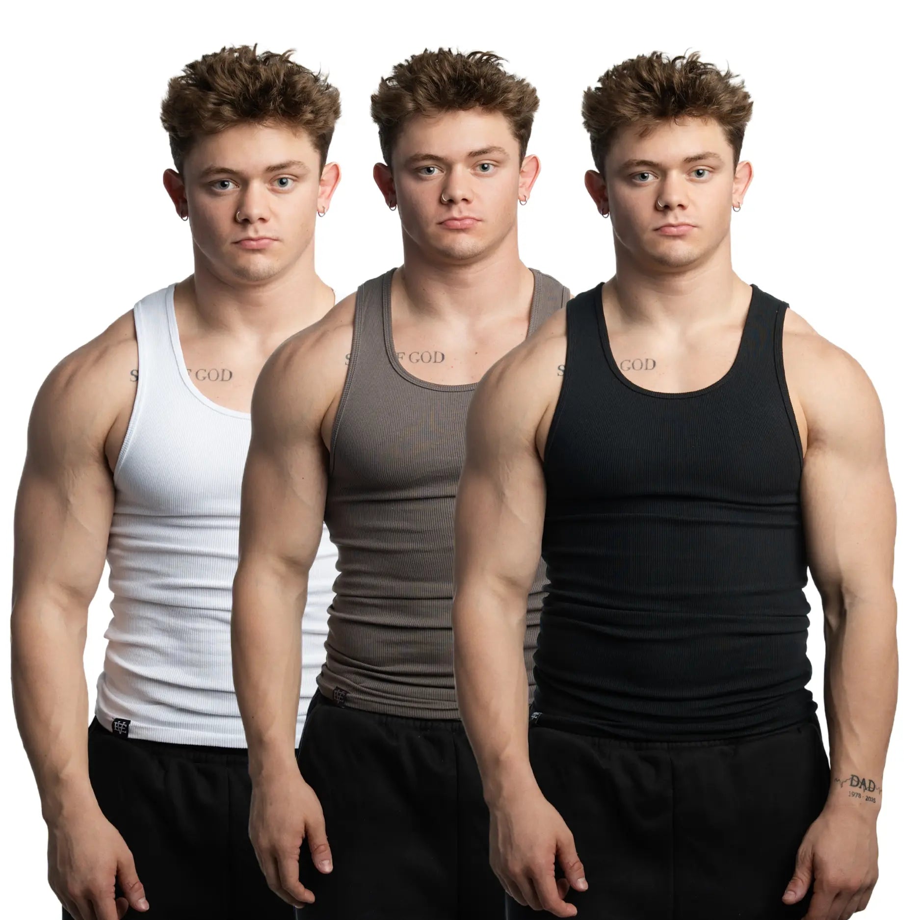 EKKO Beaters Tank Top - True to Size | 370+ GSM | Cotton and Spandex